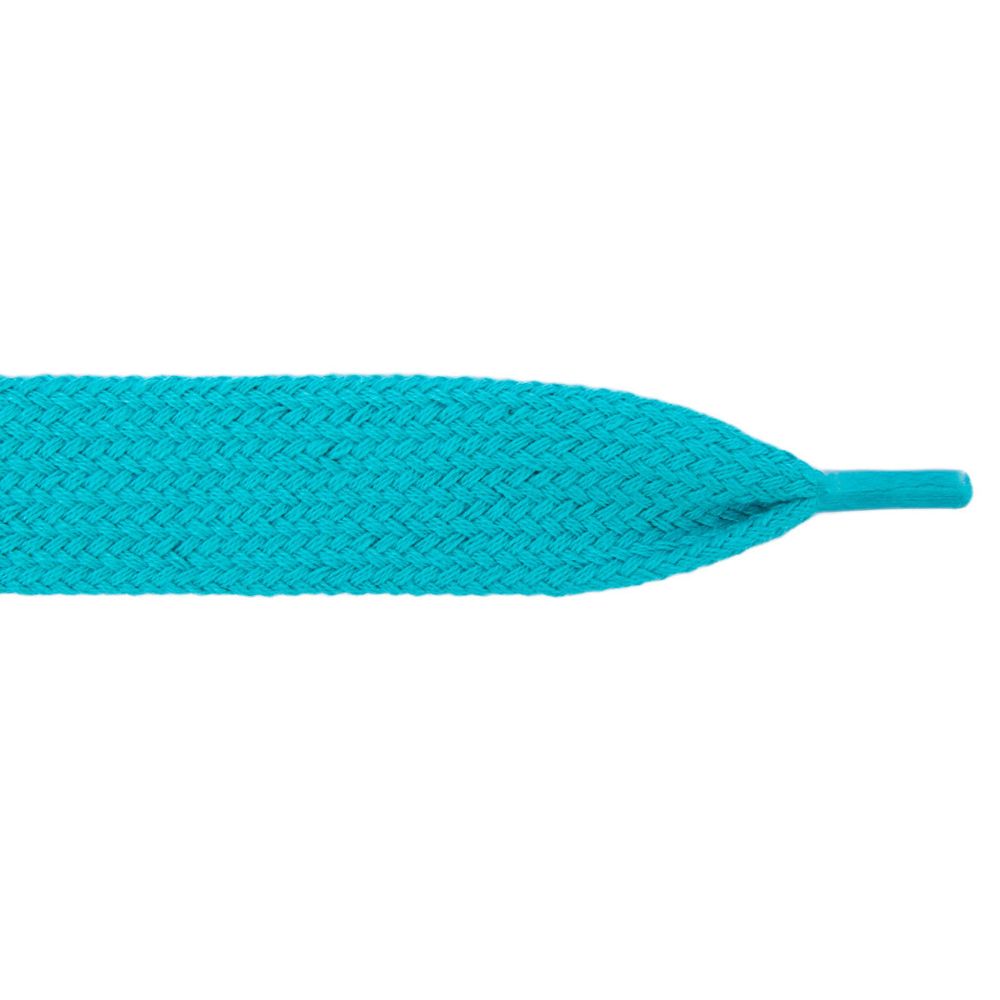 Шнур плоский для худи ⌀21.0 мм, 120 см, 10 шт, 700172 ярко-бирюзовый, р.60239/120И