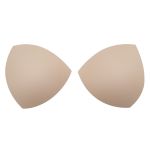 Бельевые чашечки для бюстгальтера треуг. без уступа с равномер.наполнением, р.2 (40-42 (S)) Antynea (телесный (бежевый)), FN-75, 1 пара