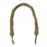 Подхваты шторные Макраме (L65см/ ширина 4см) (2 т.бежевый) К-15