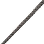 Шнур круглый х/б ⌀5.0 мм / 100 метров, цв.т.серый