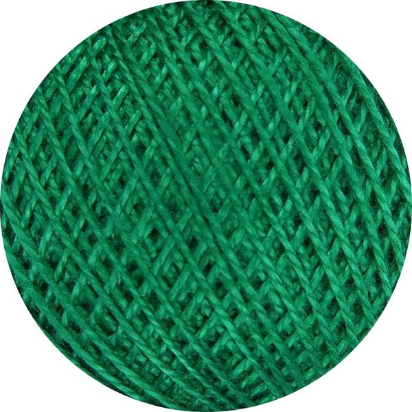 Пряжа ПНК им.Кирова Ирис / уп.20 мот. по 25 г, 150м 4110 зеленый