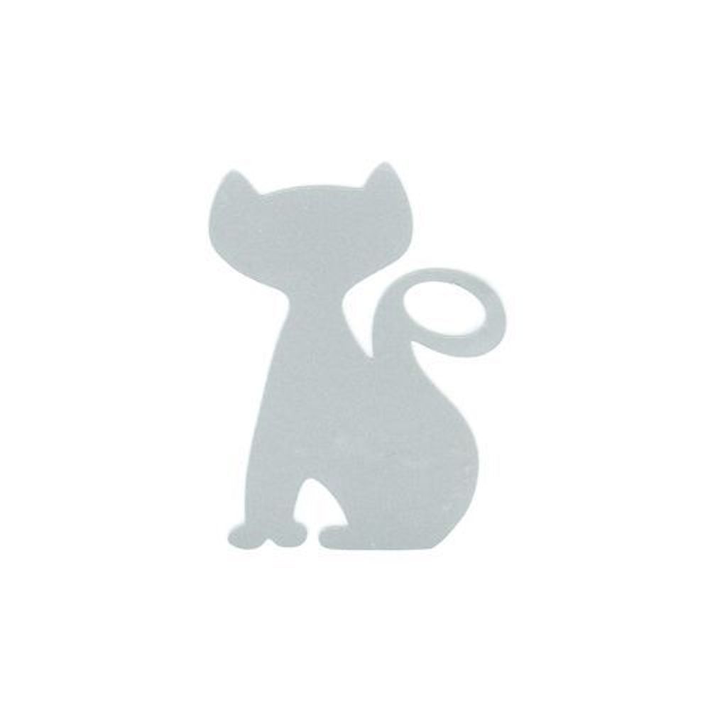 Светоотражающая наклейка на одежду &quot;Кот&quot;