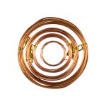 Проволока для плетения медь ⌀0.4 / 0.8 / 1.2 / 1.5 / 1.6 по 2 метра, 4 шт, ассорти, Промысел MM-005