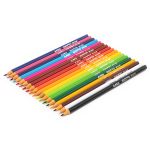 Карандаш цветной пластиковый трехгранный заточенный 18 цв, Giotto F277900