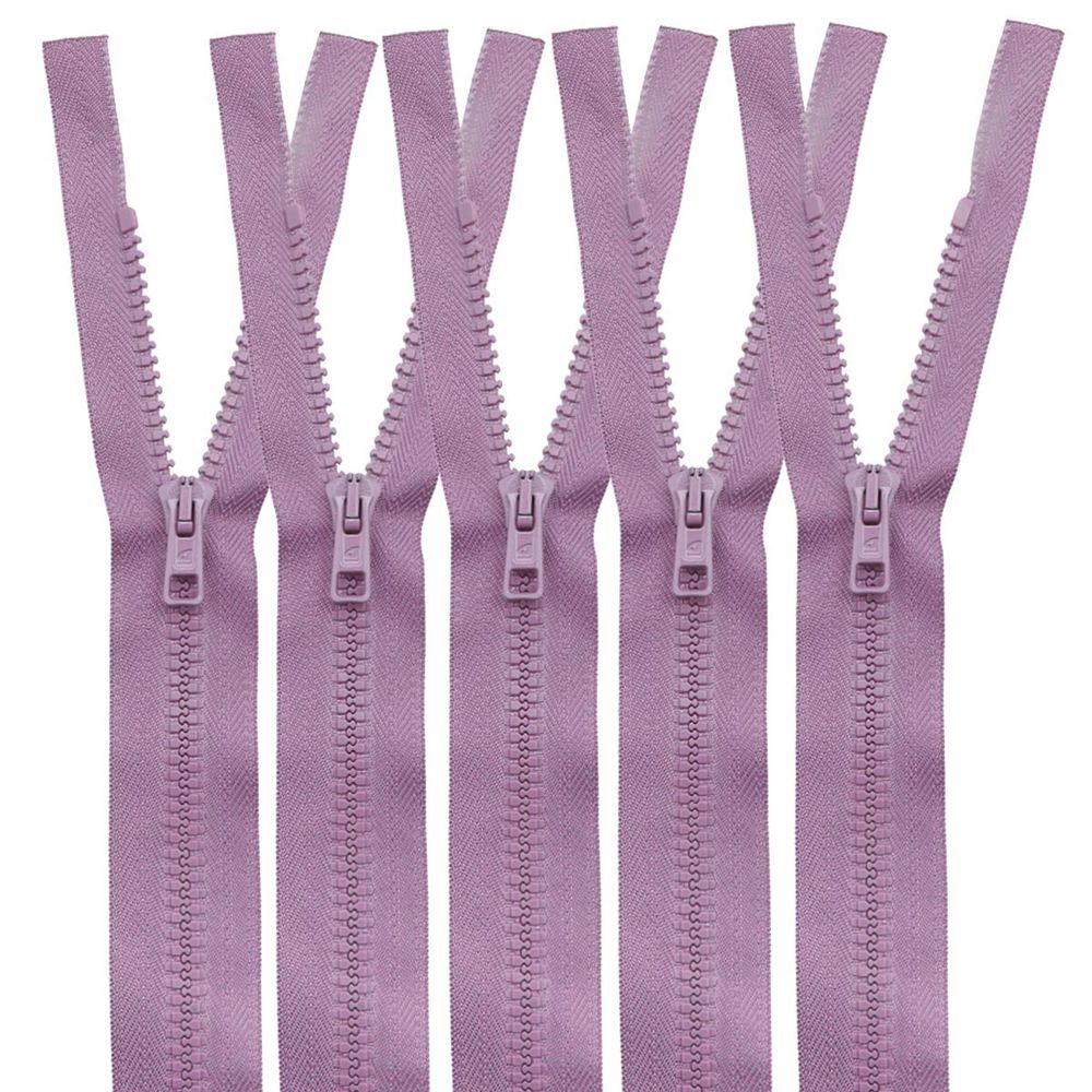 Молния трактор Arta Т6 (6 мм) 1 зам., разъем., 80 см, цв. 100 кремовый, уп.5 шт