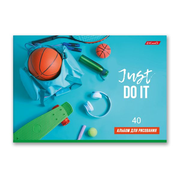 Альбом для рисования 100 г/м², A4 29х20.5 см, 10 шт, на скобе 40 л, 40АЛСК4_000227 Мы в спорте, Светоч