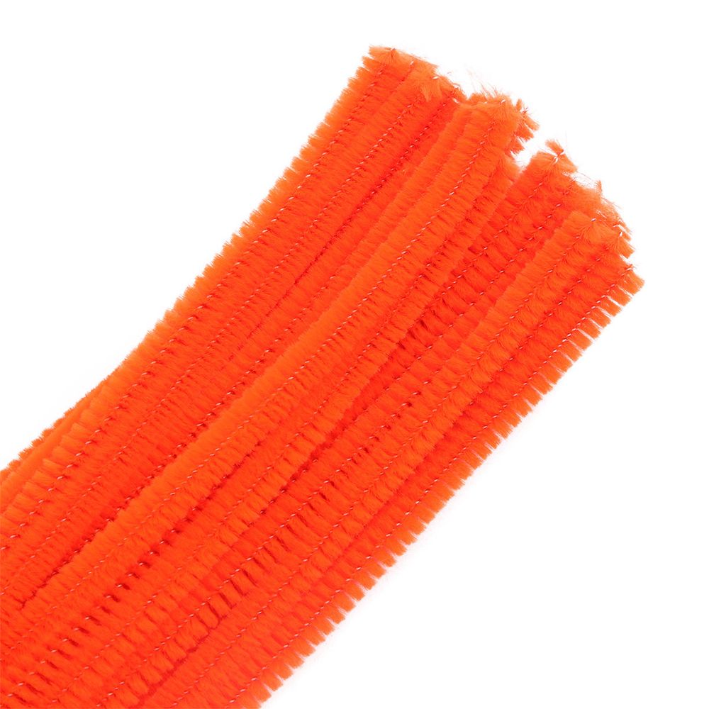 Синель-проволока, 6 мм / 30см, 30шт/упак, Astra&amp;Craft (A-031 оранжевый)