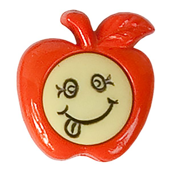 Пуговицы детские 20 мм, 36 шт, №503/523 желтый/оранжевый, Gamma AY 9901