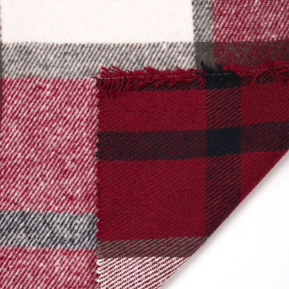 Фланель рубашечная 260 г/м², 150 см / 1 метр, TBY.Fl.P41.1, цв.41 красный