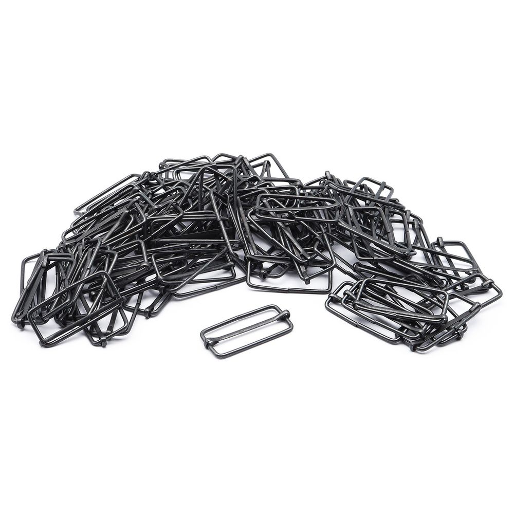 Рамка регулировочная 40 мм ушко (19х45 мм) (черный), 100 шт