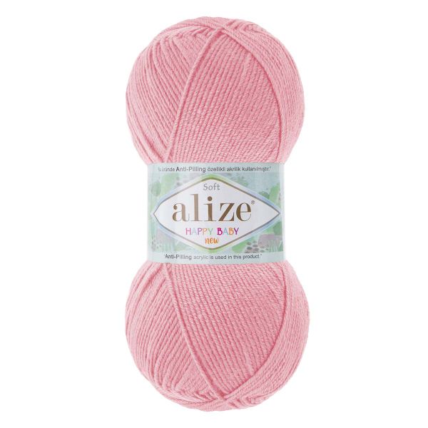 Пряжа Alize (Ализе) Happy Baby New / уп.5 мот. по 100 г, 320м, 161 пудра