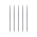 Спицы чулочные металл ⌀3.5 мм, 15 см, 5 шт, Gamma MK5-15