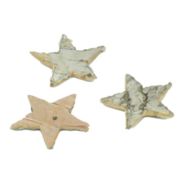 Декоративные элементы из коры дерева 