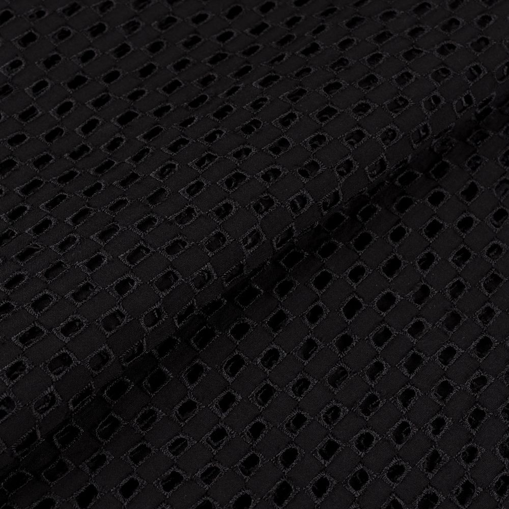 Ткань шитьё (прошва) 285 г/м², 135 см / 10 метров, черный, Gamma YFAS-0729-R