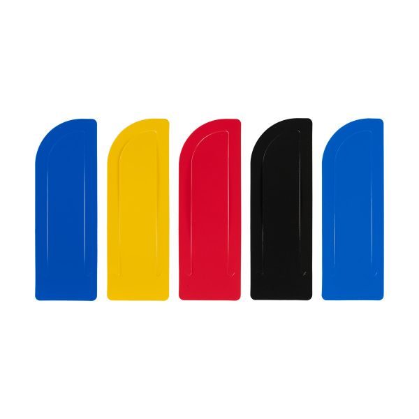 Набор пластиковых закладок для книг 12х5 шт, песок, ассорти, Expert Complete ECPBM-06