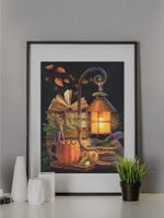 Набор для вышивания нитками Риолис, Осенний уют 18х24 см