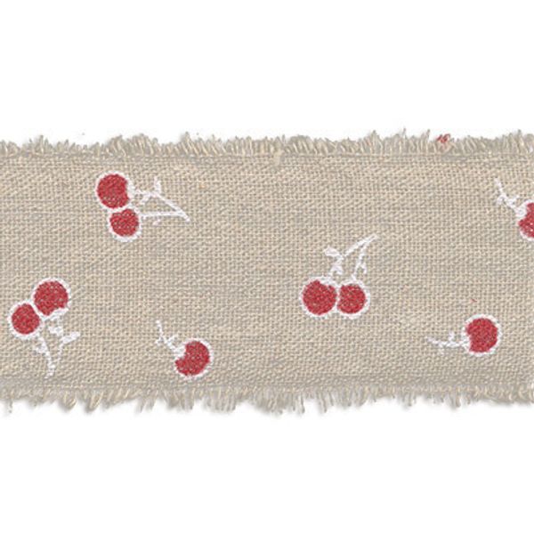 Лента декоративная 50.0 мм / 3 шт по 3 метра, 03 вишенки, цв. REB-50 Gamma