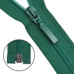 Молния спираль (витая) Arta Т5 (5 мм) 1 зам., разъем., 70 см, цв. 529 зеленый, уп.5 шт