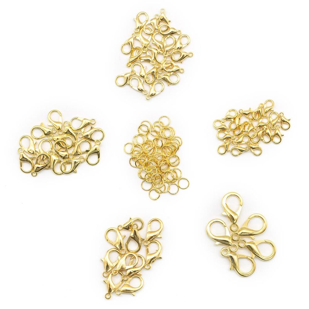 Набор фурнитуры для украшений, золото, Астра