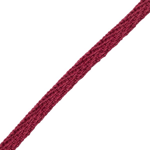 Тесьма (лента) киперная (100 х/б) 5 мм / 25 метров, рис. 9790, 1.4 г/м, бордо, С3865Г17/1