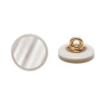 Пуговицы на ножке 18L (11мм), пластик (col.14 св.серый), CN_2841, 72 шт