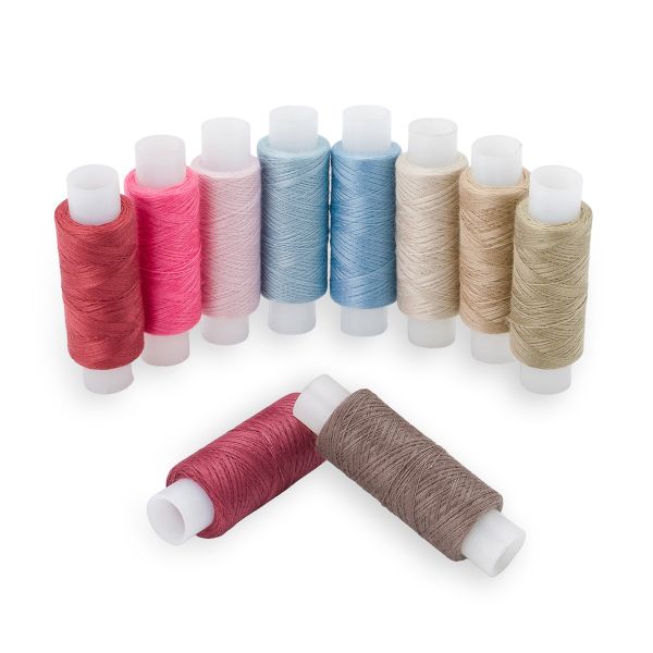 Швейные нитки (набор) 50/2, 10 кат. по 200м, ассорти №171, Astra&Craft