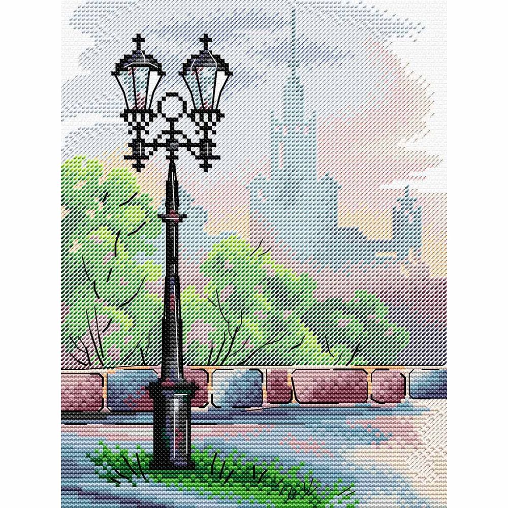 Набор для вышивания нитками МП Студия, Москва 22х17см