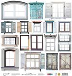 Бумага для скрапбукинга Вокруг меня. Двери и окна 190 г/м², 30.5х30.5 см, 10 шт, 2, Mr.Painter PSR 2607