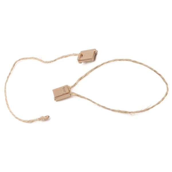 Микропломба (биркодержатель) джут 15см (уп.~1000 шт) New Star