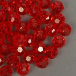 Бусины акрил ⌀14 мм, цв. 04 красный, 50 г, Magic4Hobby