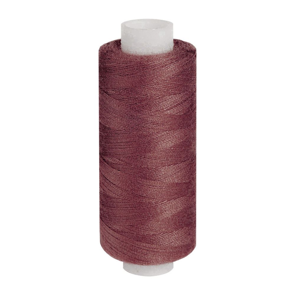 Нитки швейные бытовые Bestex 40/2, 365 м (400 ярд) / 10 кат., 047 коричнево-розовый