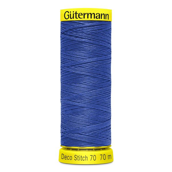 Нитки отделочные Gutermann Deco Stitch 70, 70м, 315 лесная фиалка, 5 катушек