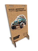 Пазл фигурный деревянный Стимпанк-мобиль 159 элементов, Фрея PZLF-001