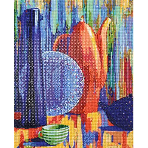 Алмазная (кристальная) мозаика Cristyle, Натюрморт сентября, 40х50 см