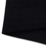 Ткань для рукоделия рогожка 100% лен 48х45см, черный