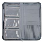 Органайзер для спиц и крючков 43х21х2 см, ткань нейлон, 02 веточки, Gamma OGN-06