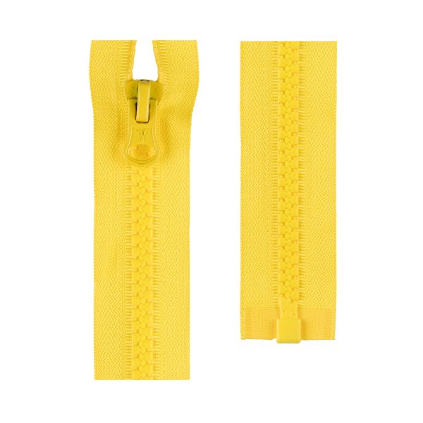 Молния трактор Т10 (10 мм) 1 зам., разъем., 110 см, 109 я.желтый, Т-10 Gamma, 10 шт