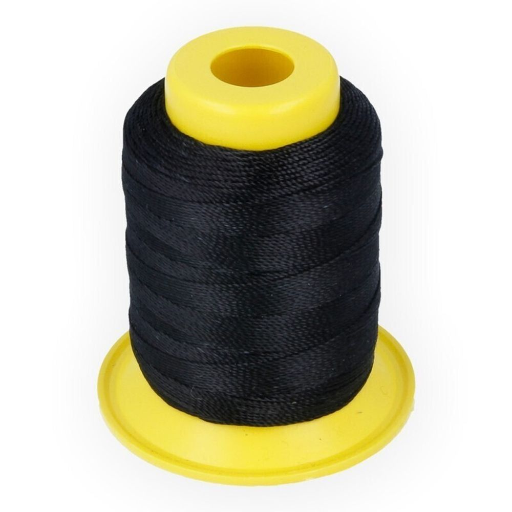 Нитки обувные Gamma 500D/3, 183 м, (200 ярд), черный