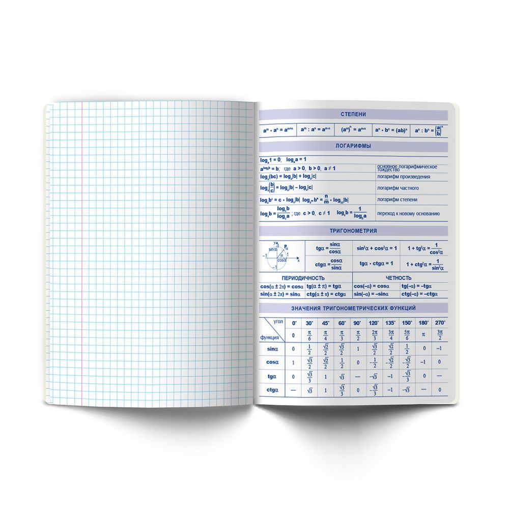 Комплект тетрадей со справочными материалами Остров легенд, сплошной лак, A5 48 л. 12 шт на скобе 65 г/м², белизна 100%, клетка/линия, 01337 12 предметов, Светоч Т150