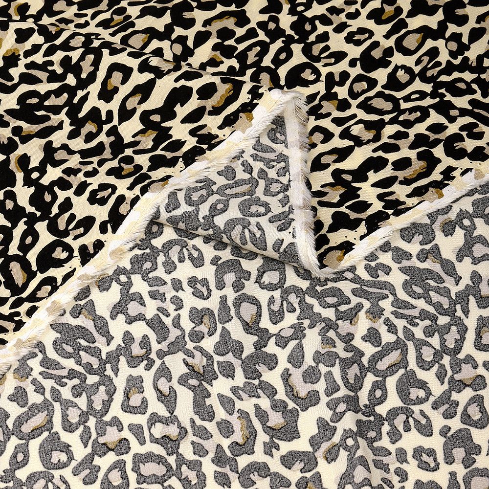 Штапель 90 г/м², 145 см / 2 метра, TBY Vi-34109-1 цв.34109-1