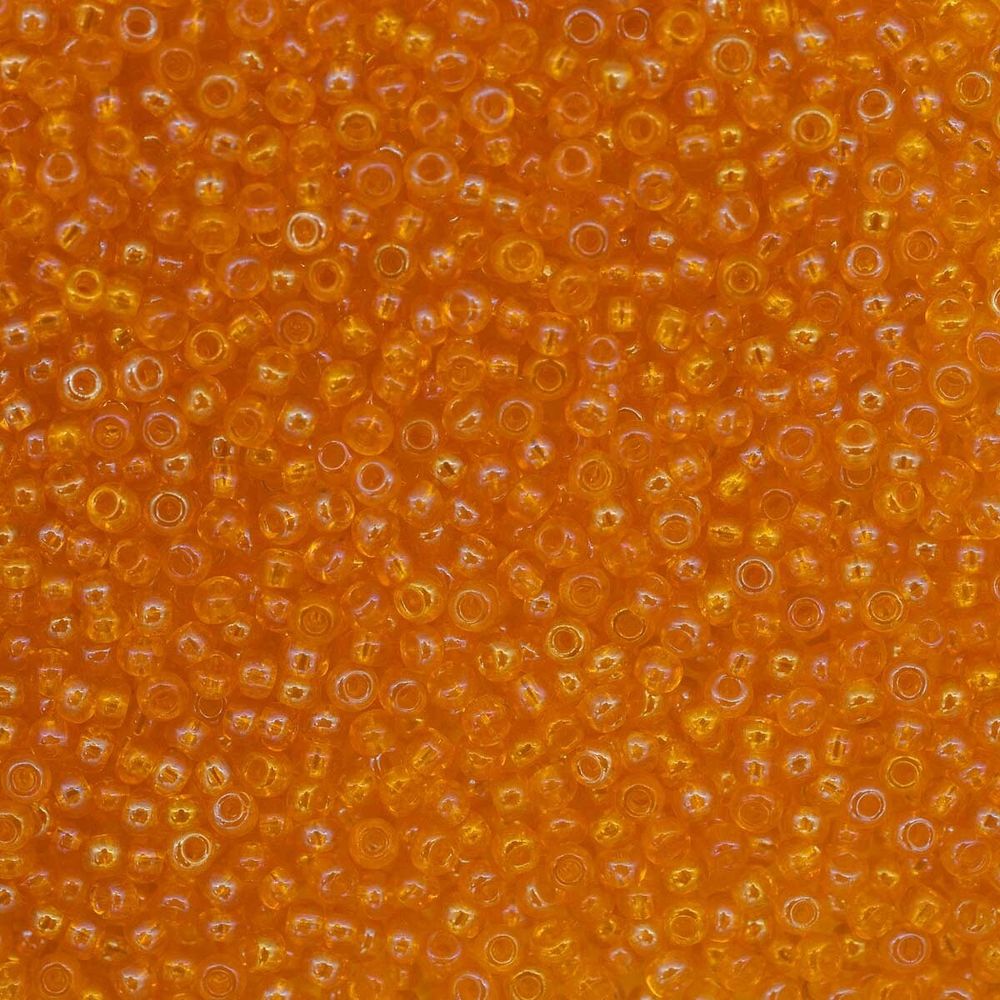 Бисер Preciosa прозрачный радужный 10/0 (2.3 мм), круг.отв, 20гр, уп.5 шт