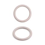 Кольца для бюстгальтера металл ⌀9.5 мм, 20 шт, C154 светло-серый, ГВ800