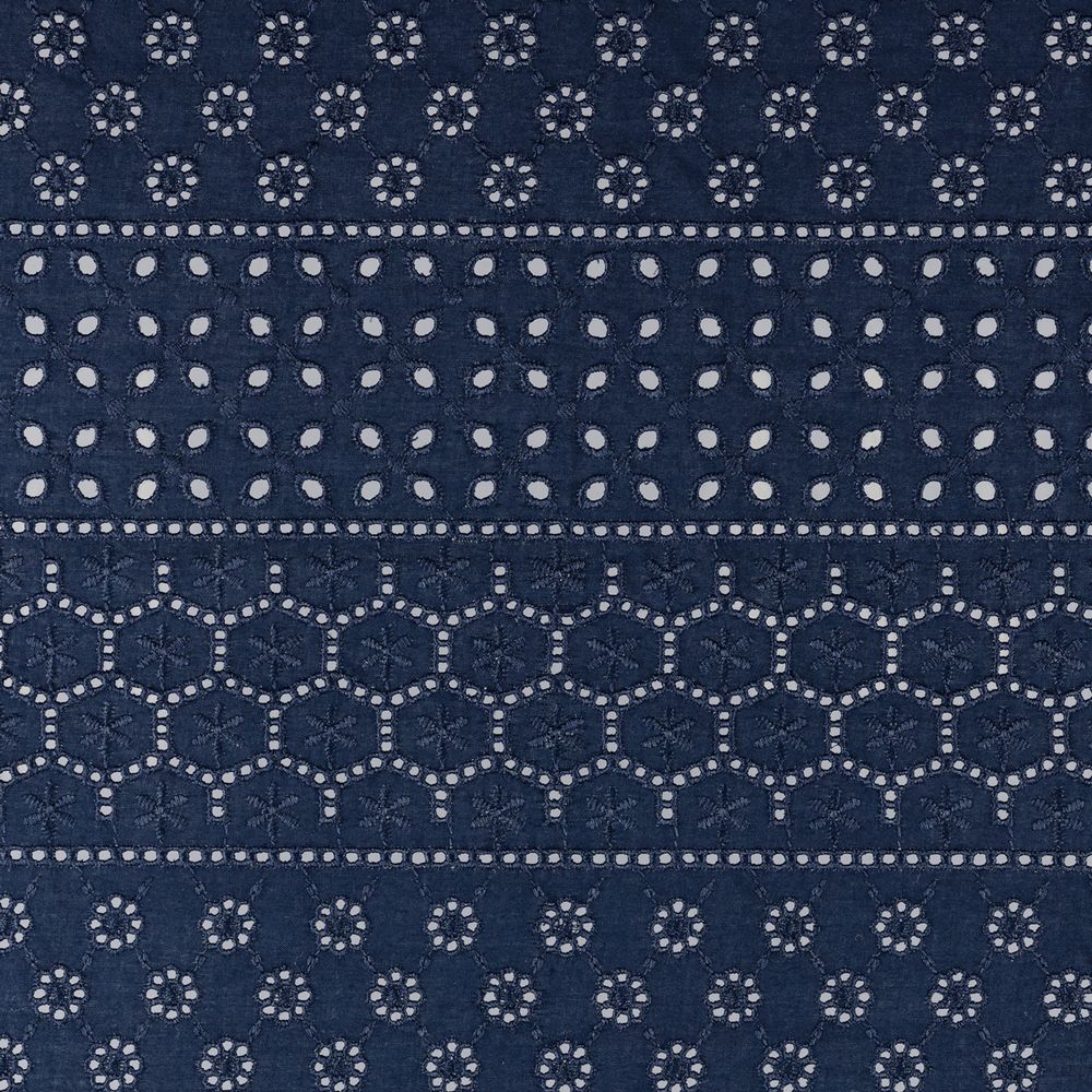 Ткань шитьё (прошва) 285 г/м², 135 см / 10 метров, 19-4024 т.синий, Gamma YFAS-981-R