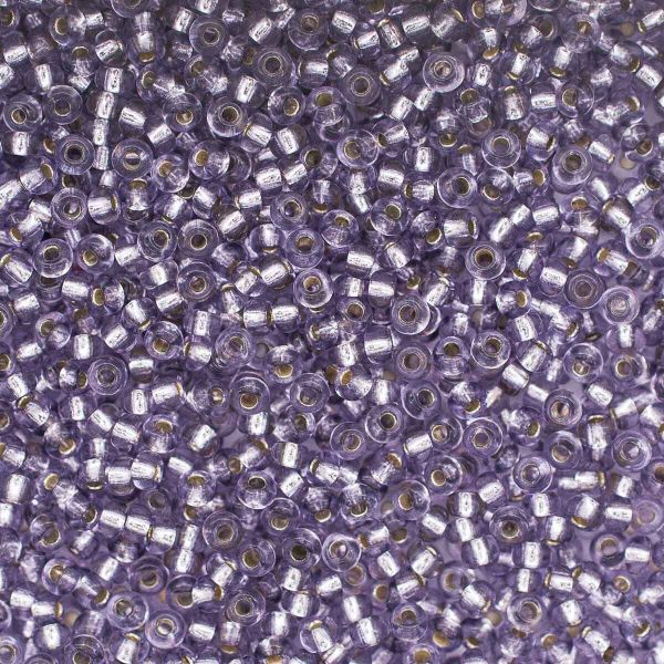 Бисер Preciosa цветной с серебр.центром 10/0 (2.3 мм), 100 г (5х20 г), цв. 78121