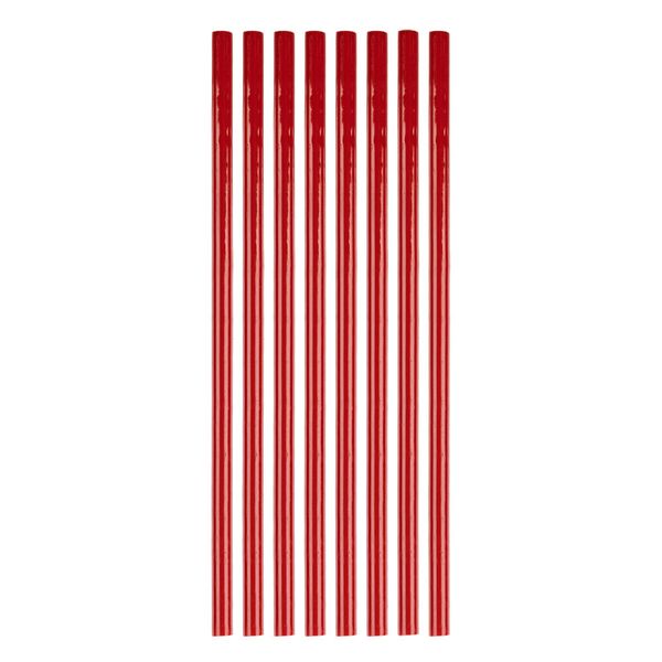 Клеевые стержни для малого клеевого пистолета ⌀7.2 мм, 20 см, 8 шт, красный, Micron GFGC-7