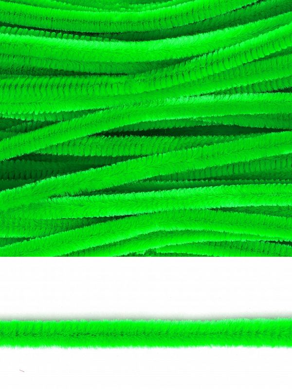 Проволока синельная ⌀6 мм, l=30 см, TBY.0425, #23 зеленый, 100 шт