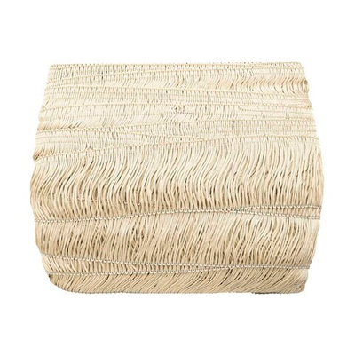 Бахрома отделочная 90.0 мм / 25 метров, 122 молочный