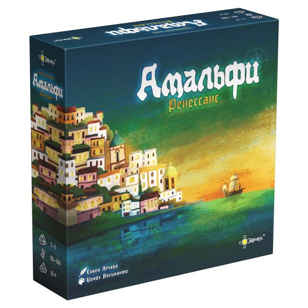 Игра настольная Амальфи. Ренессанс, Эврикус PG-17389