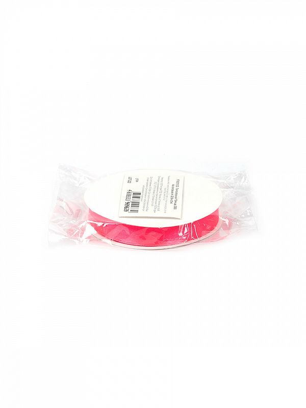 Лента атласная 1-сторонняя 12.0 мм / 22.5±1 метра, 3080 ярк.розовый, Magic4Hobby