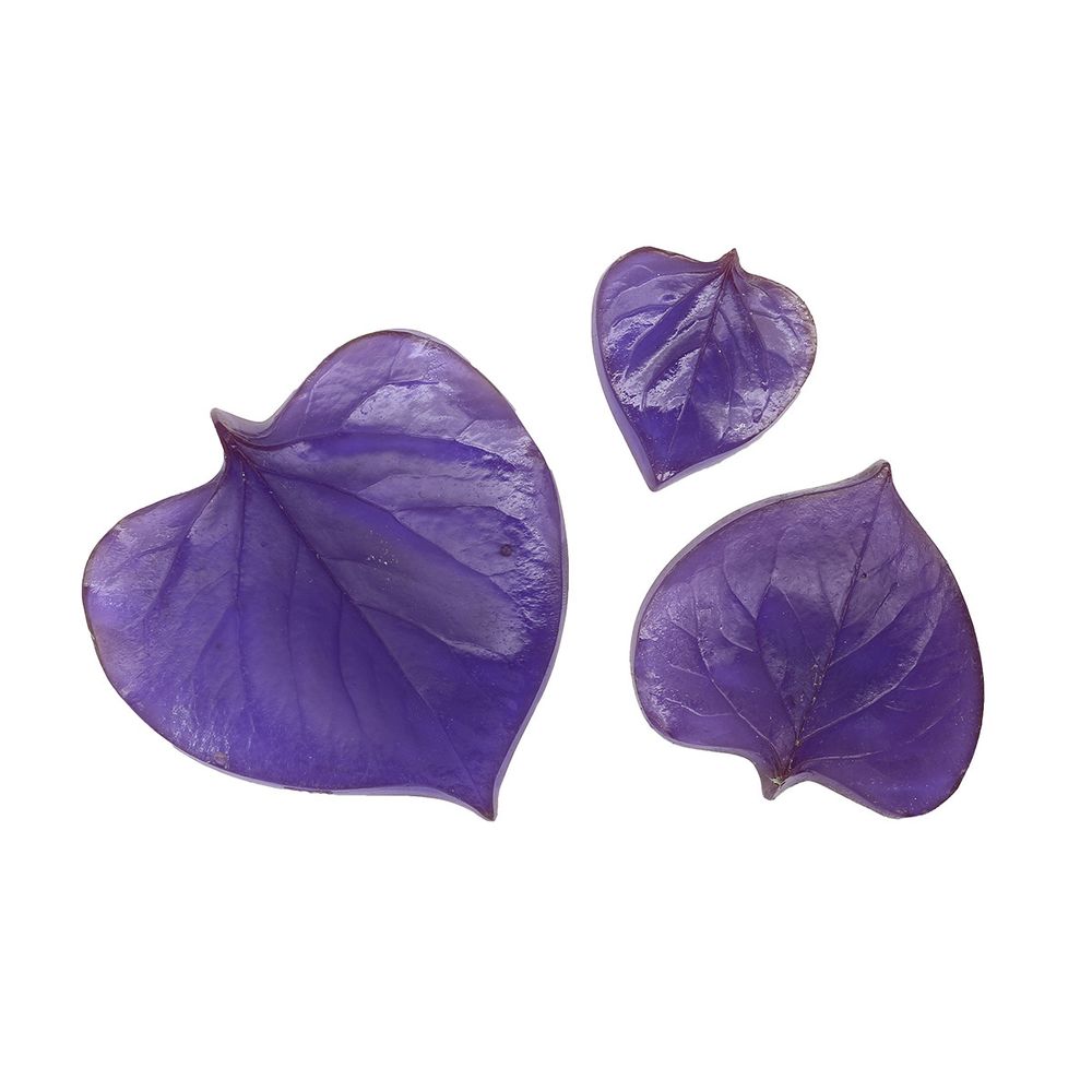 Молд Лист сирени, уп.3 шт